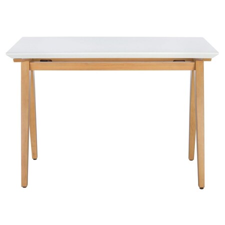 Safavieh 42 in. Reidding Desk, Oak & White DSK5002A